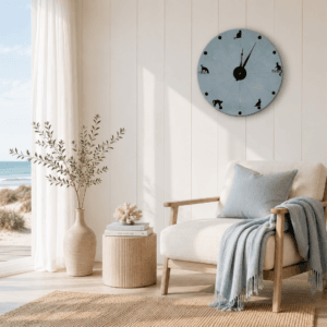 Curious Kitties Wall Clock| Handmade in Australia